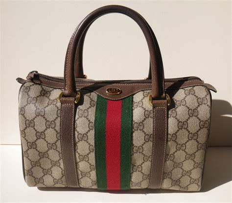 antique white gucci bag|authentic Gucci vintage bag.